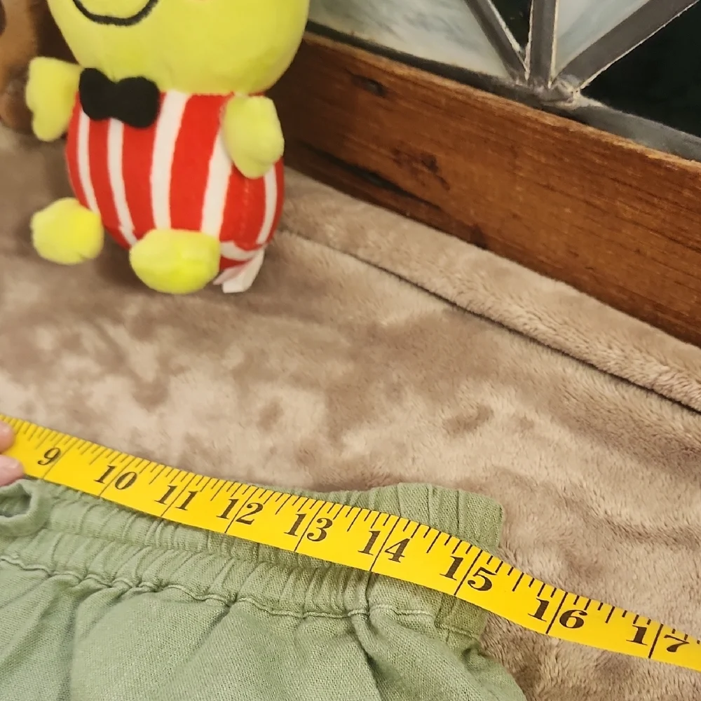 Green Wide-Leg Pants - Picture 8 of 10